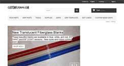 Desktop Screenshot of customflygrips.com